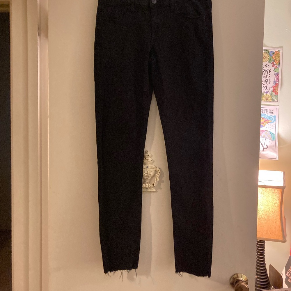 BDG Ankle Stretch Black Skinny Jeans Size 28